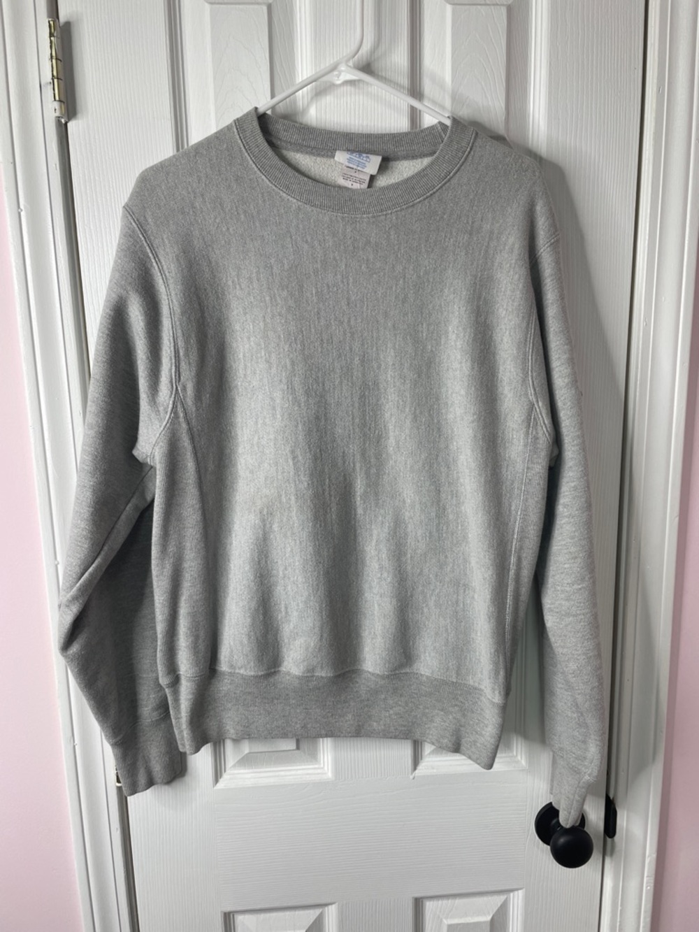 Champion Light Gray Crewneck Sweatshirt